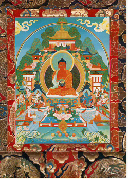 Buddha Amitabha Altarkarte (040-036)