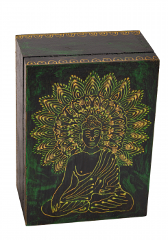 Buddha Holzbox klein