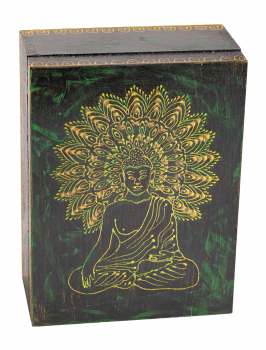 Buddha Holzbox groß