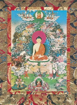 Erleuchtung des Buddha Altarkarte