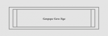 Gampopa Guru-Yoga (Tib. Format)
