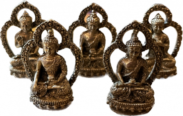 Dhyani Buddhas - 5 Buddha Familien Mini Set