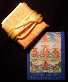 5 Dhyanibuddhas Schutzamulett