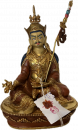 Padmasambhava Statue 22 cm teilvergoldet