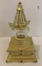 gesegnete Reliquien Stupa vergoldet