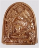 MILAREPA ALTAR PLAQUE IN GOLD CERAMIC