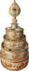 Handicraft from Nepal - Silber/Gold Line