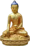 Kleine Statuen mit Gesichtsbemalung
