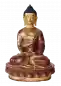 Preview: Amitabha Statue 32 cm teilvergoldet