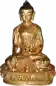 Preview: Buddha Sakyamuni Statue 21 cm vollvergoldet