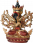 Preview: Guhyasamaja Statue 9 Inch halfgold