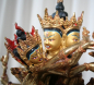 Preview: Guhyasamaja Statue 9 Inch halfgold