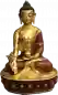 Preview: Medizinbuddha Statue 21 cm teilvergoldet