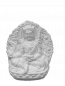 Preview: Benefizartikel: gesegnete Guru Rinpoche Tsatsa weiß 13,5 cm