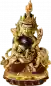 Preview: Vajrasattva mit Gefährtin Statue 24 cm teilvergoldet