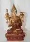 Preview: Tsongkhapa 24 cm teilvergoldet