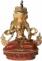 Preview: Vajrasattva Statue 21cm teilvergoldet