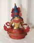 Preview: Vajrasattva Statue 21cm teilvergoldet