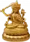 Preview: Manjusri Statue Gold Plated 10 cm