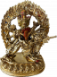 Preview: Cakrasamvara 12 arm Statue 8 Inch fullgold