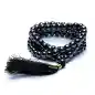 Preview: Mala Haematite AA quality 108 beads + brocade bag