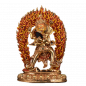 Preview: Cakrasamvara 2 arm Statue 13 Inch fullgold
