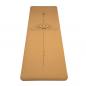 Preview: Yogi & Yogini Yoga Mat Cork / TPE Line Art Lotus