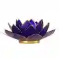 Preview: Lotus candlelightholder chakra goldlining