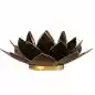 Preview: Lotus candlelightholder chakra goldlining