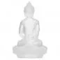 Preview: Buddhafigur Amithaba transparent weiß