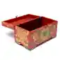 Preview: Treasure box Tibetan hand painted spirals