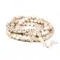 Preview: Mala bone 108 skull shaped beads + Guru bead