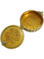 Preview: Kalachakra Round Gau (Brass gilt gold)