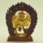Preview: Kalachakra Statue 24 cm vollvergoldet