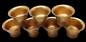 Preview: Brass 8AS. bowl with stand(7pcs a set)