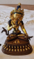 Preview: Vajrasattva Statue 4 Inch half-gold