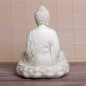 Preview: Buddha Amitabha weiß 29 cm
