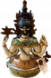 Preview: Handbemalte Chenresig Statue