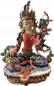 Preview: Painted Red Tara Statue