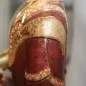 Preview: Buddha Sakyamuni Statue 45cm teilvergoldet