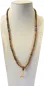Preview: Sandelwood Mala with Blue and red Stone 108 Beads 8mm