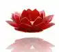Preview: Lotus candlelightholder chakra goldlining