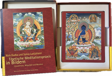 Dudka, Nick ; Luetjohann, Sylvia : Tibetische Meditationspraxis in Bildern - Sonderausgabe mit Karten (Gebraucht)