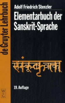 Stenzler, Adolf Fr. :   Elementarbuch der Sanskrit-Sprache
