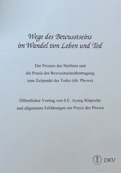 Ayang Rinpoche: Wege des Bewusstseins im Wandel von Leben und Tod