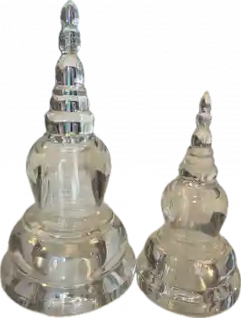 Bodha Stupa aus Acrylglas