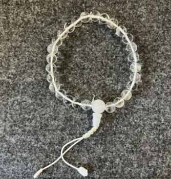 Mountain Crystall Hand Mala 8mm