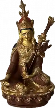 Padmasmbhava 6 Inch half-gold