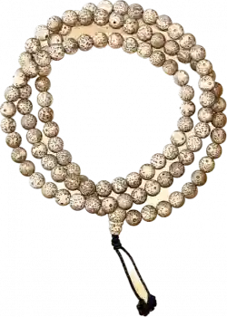 Lotussamen Natur Mala 108 Perlen 8mm