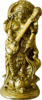 Sarasvati - Tsatsa, 7cm, weiß